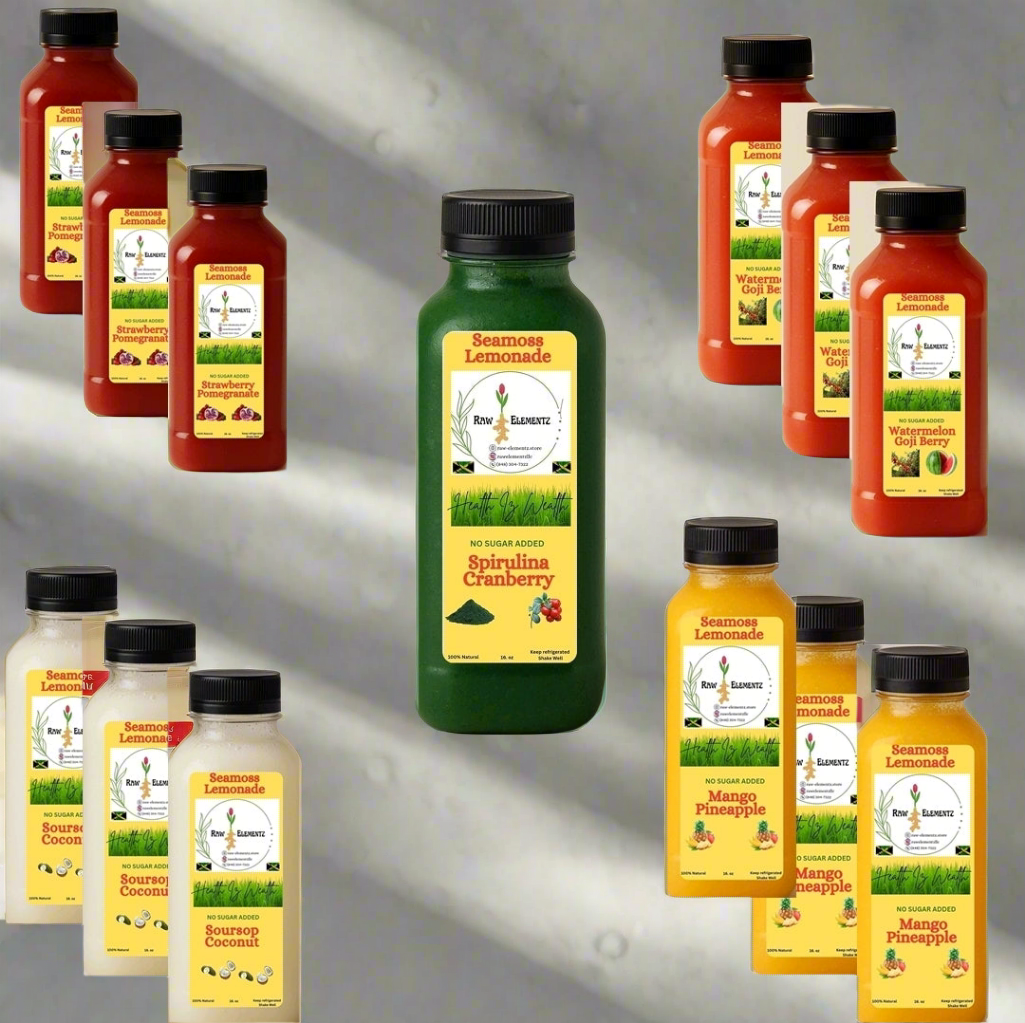 Seamoss Lemonade bundle (12)
